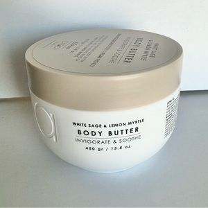 Ciroa White Sage And Lemon Myrtle Body Butter Invigorate And Soothe 15.8 Oz